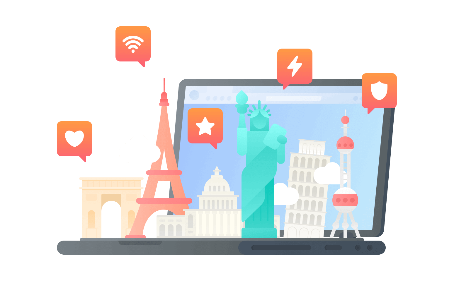 在喀麦隆连接到中国的软件 - 翻回VPN